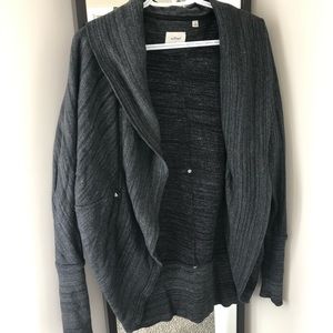 Wilfred Diderot Sweater Charcoal Grey/Black